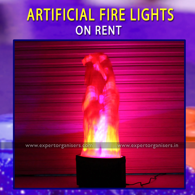 artificial-fake-fire-with-silk-cloth-and-lights